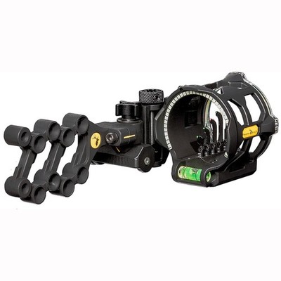 Trophy Ridge Peak 5 LH .019 Black Archery Sight, 5-Pin (AS315L): NEW, Free Ship