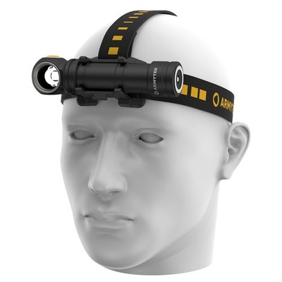 Armytek Wizard C2 Pro Max LR LED Stirnlampe 3870 Lumen Warmweiß 21700 Akku USB