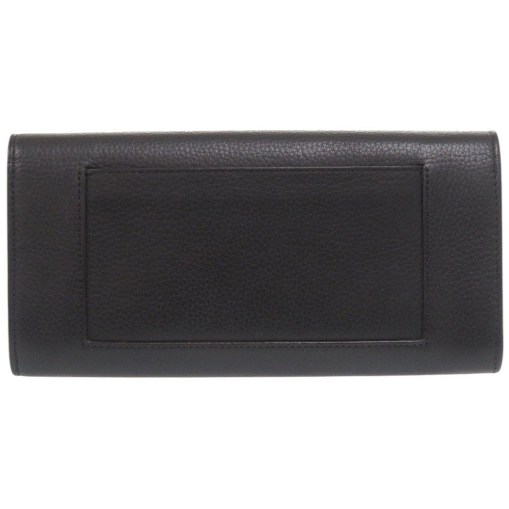 CELINE Large Flap Multi Function Leather Black Lo… - image 2