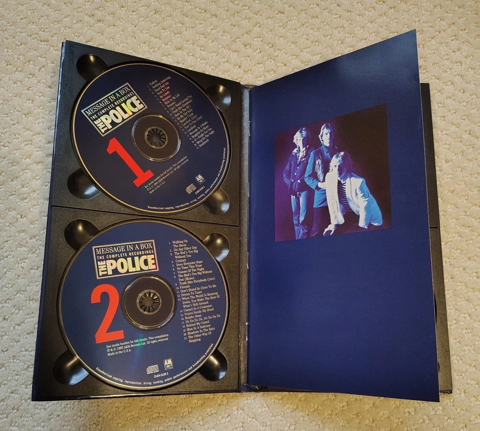 The Police – Message In A Box (The Complete Recordings) 4 Disc Set w/ Book - Image 2 of 4