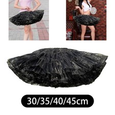 Tulle Tutu Crinoline Underskirt Ballet Dance Bridal Women's Petticoat Skirt