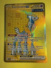 Pokemon ~ Iron Crown ex 216/162 ~ Temporal Forces ~ Hyper Rare ~ Pack Fresh on eBay