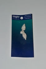 Wrights - FROG CLOSURES - White - Set of 3 - 2" L x 1/2" W