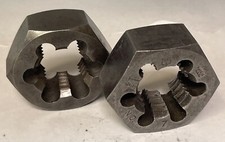  2 WLB Other 1-1/4  -7 tpi NC HSS HEX THREADING DIE 2.190  O.D. 6 FLUTES 24AU69 