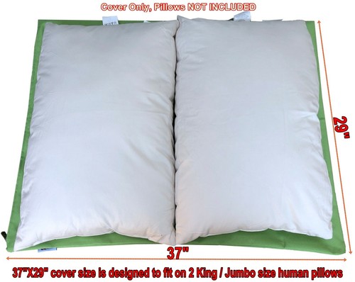 Hágalo usted mismo hágalo usted mismo funda de cama duradera impermeable para mascotas perros 37""x29"" verde mediano - Imagen 6 de 6