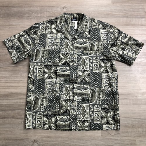 Camisa vintage real creaciones hawaiana talla L nueva con etiquetas - Imagen 2 de 11