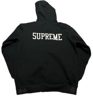 Supreme X Champion Products Collab Hoodie Heavyweight Black Size