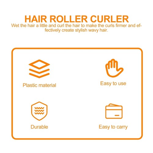 20 Pcs Hair Curler Perm Rods Rollers Bar Travel Curlers for Perms Small - Picture 4 of 12