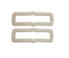 USA-Made! 1967 Chevy Impala Parking Light Lens Gasket - Pair NEW Trim Parts!
