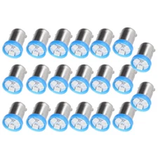20X BA9S 3SMD 2835 LED Dash Instrument Cluster Gauge Panel Light Bulbs 3815 Blue