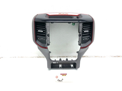 2019-2023 RAM 1500 REBEL INSTRUMENT PANEL DASH CENTER TRIM BEZEL W/AIR VENT OEM.