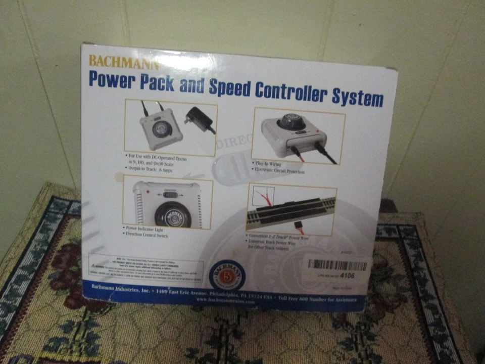 BACHMANN EZ TRACK POWER PACK & SPEED CONTROLLER - Image 4 of 4