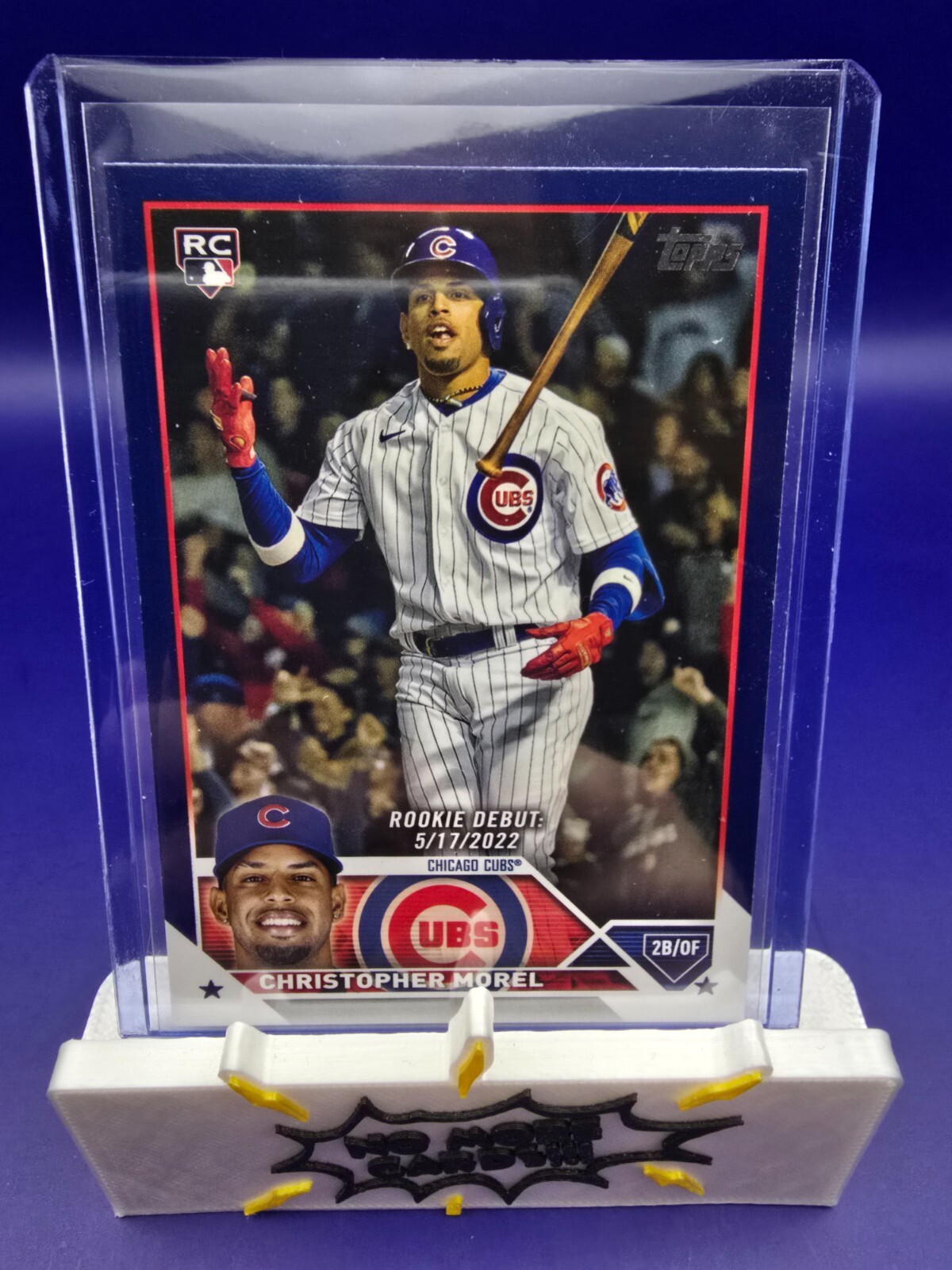 2023 Topps Update Series - Rookie Debut  Royal Blue Christopher Morel