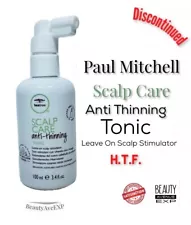 ORIGINAL Paul Mitchell Tea Tree Scalp Care Anti-Thinning Tonic 3.4 oz