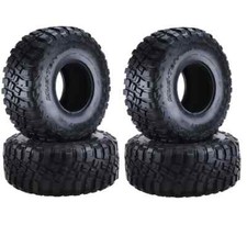 4x 120mm 2.2 Mud Grappler Rubber Tyre Tire For 110 Rc Crawler Trx6 Axial Scx10