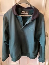 Zero Restriction Mens Medium Golf Outerwear Jacket Pullover Green