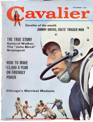 Vintage February 1955 Cavalier Magazine - Avalanche Busters | eBay