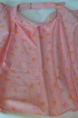 Handmade Nursing Breastfeeding Cover w/Boning & Adjustable Strap Pink Print