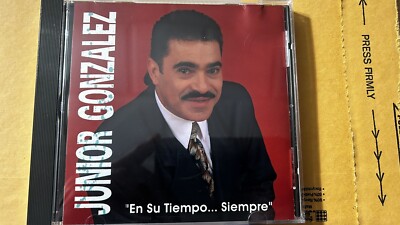 RARE Salsa CD First Pressing No Longer Made Junior Gonzalez En Su Tiempo Siempre