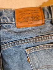 Vintage 90s Levi's 540 Jeans Mens Bronze tab 38x32 (36x30 actual) Made in USA