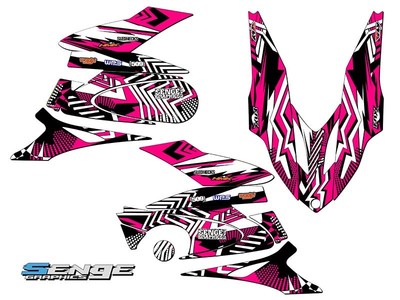 2005-2018 Yamaha Vector Graphics Deco Wrap Dekor Alle Baujahre 2017