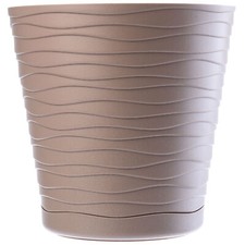 12 pezzi sottovasi per fiori in plastica (24 cm) per piante da interno ed esterno | Leroy Merlin