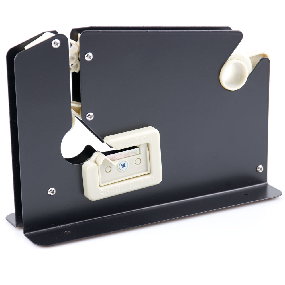 Metal Plastic Bag Neck Celotape Sealer Machine Tape Dispenser with 8