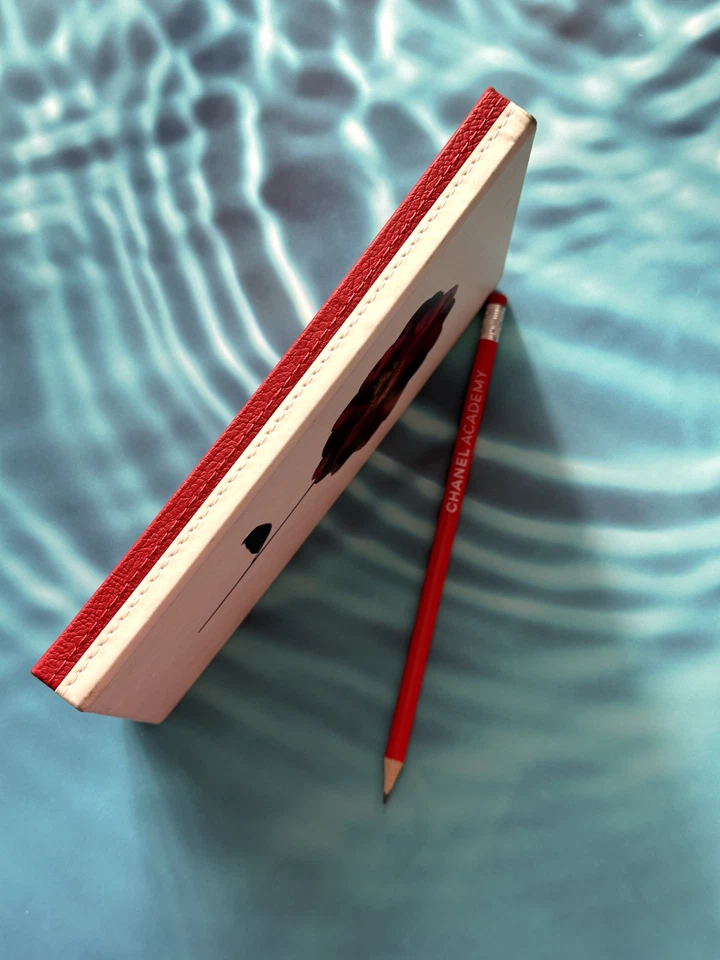 Chanel Notebook Chanel Diary Limited Red Camellia Set of 2 Diary&Pencil - Image 2 of 4