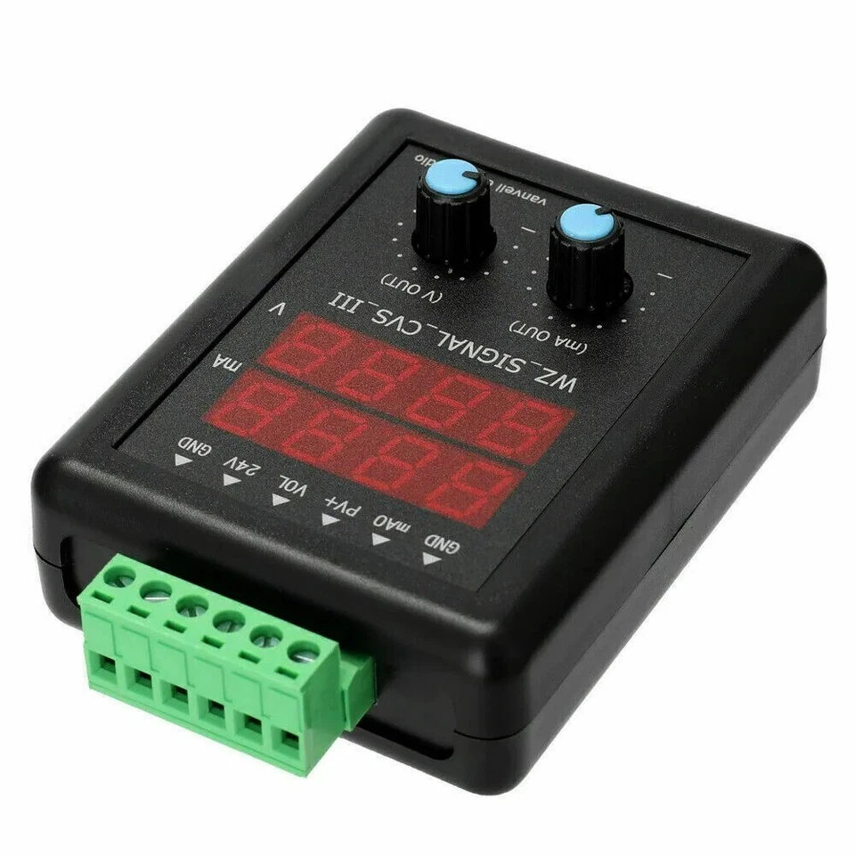 Einstellbare Kalibrator 0-10V /4-20ma Signal Generator 24V Strom Spannung Sender - Bild 3 von 4