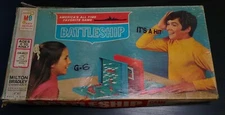 Milton Bradley Battleship Board Game 1967 #4730
