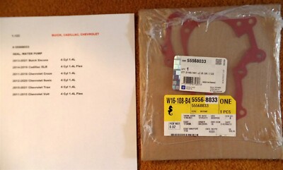 2011-2021 Buick/Cad/Chev Water Pump Seal NEW 55568033 Genuine GM
