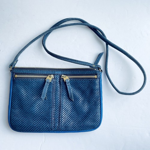Fossil Purse Crossbody Bag Erin Blue 