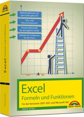 Excel Formeln und Funktionen für 2021 und 365, 2019, 2016, 2013, 2010 und 2007 