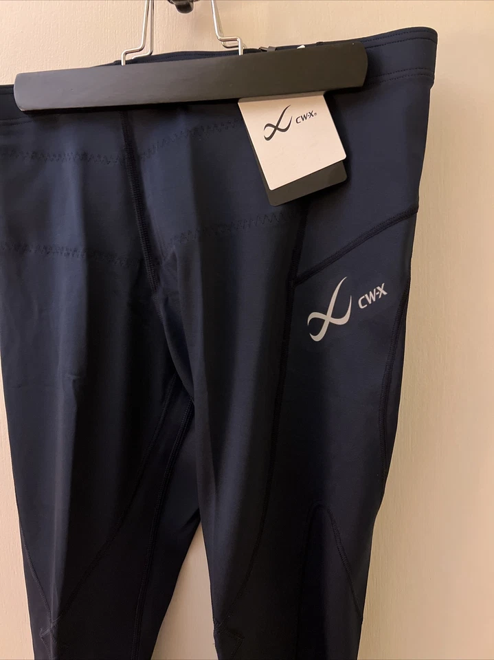 CW-X Men's Stabilyx Joint Support Compression Tight - Image 3 of 3