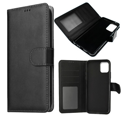 FÜR APPLE IPHONE 13 PRO MAX - CARTERA Case Hülle Handy Tasche Schutz SCHWARZ