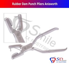 Anisworth Diga-Lochzange Zange Rubber Dam Punch Pliers Edelstahl CE