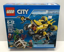 LEGO City Deep Sea Submarine ( 60092 ) (NISB)