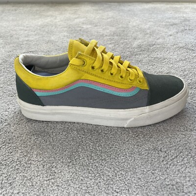Vans Shoes Womens Mens Old Skool Skate Sneakers Neon