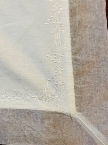 Gorgeous Intricate White Cotton Embroidered Eyelet Decorative Pillow Shams - Picture 11 of 17