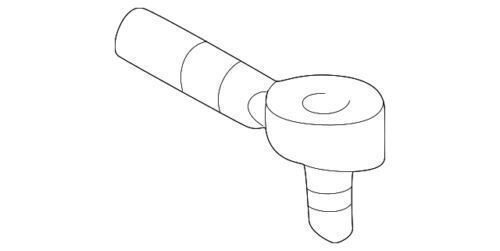 Buje de dirección exterior para Ford Ranger 1998-2011 (P/N 5L5Z3A130AA)