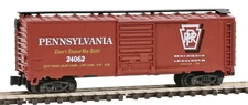 MRC 83707 N Scale Model Power 40′ Box Car Pennsylvania 20458