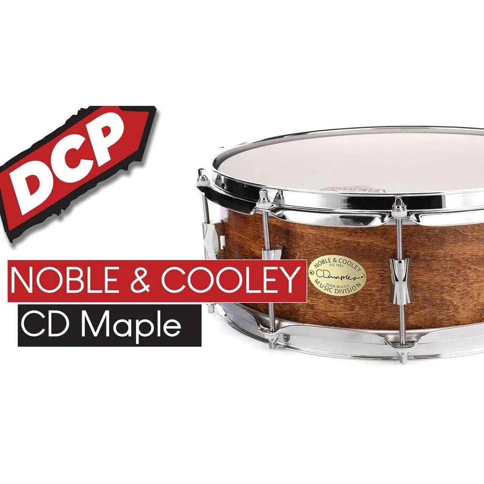 Noble & Cooley CD Maple Snare Drum 14x5 Honey Maple Oil - Image 2 of 4