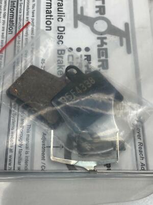 Pastiglie Freno A Disco Semi-Metalliche ENET - 4 Paia Per Hayes Stroker, Ryde, Radar, Dyno, Prime - Ricambio Bici