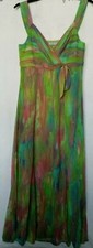 PER UNA SIZE 10R COLOURFUL MAXI DRESS FULLY LINED MARKS & SPENCER BNWOT