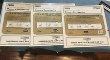 Pioneer 12 x12 Top Loading White Memory Book Refill Pages 3 5-pks RMW-5 New