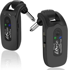 Wireless Guitar Transmitter Receiver Set Guitar System Built-in lithium batterie