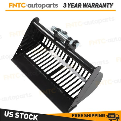 #ad For Mini Excavators 600mm Attachment Screening Skeleton Bucket $85.39
