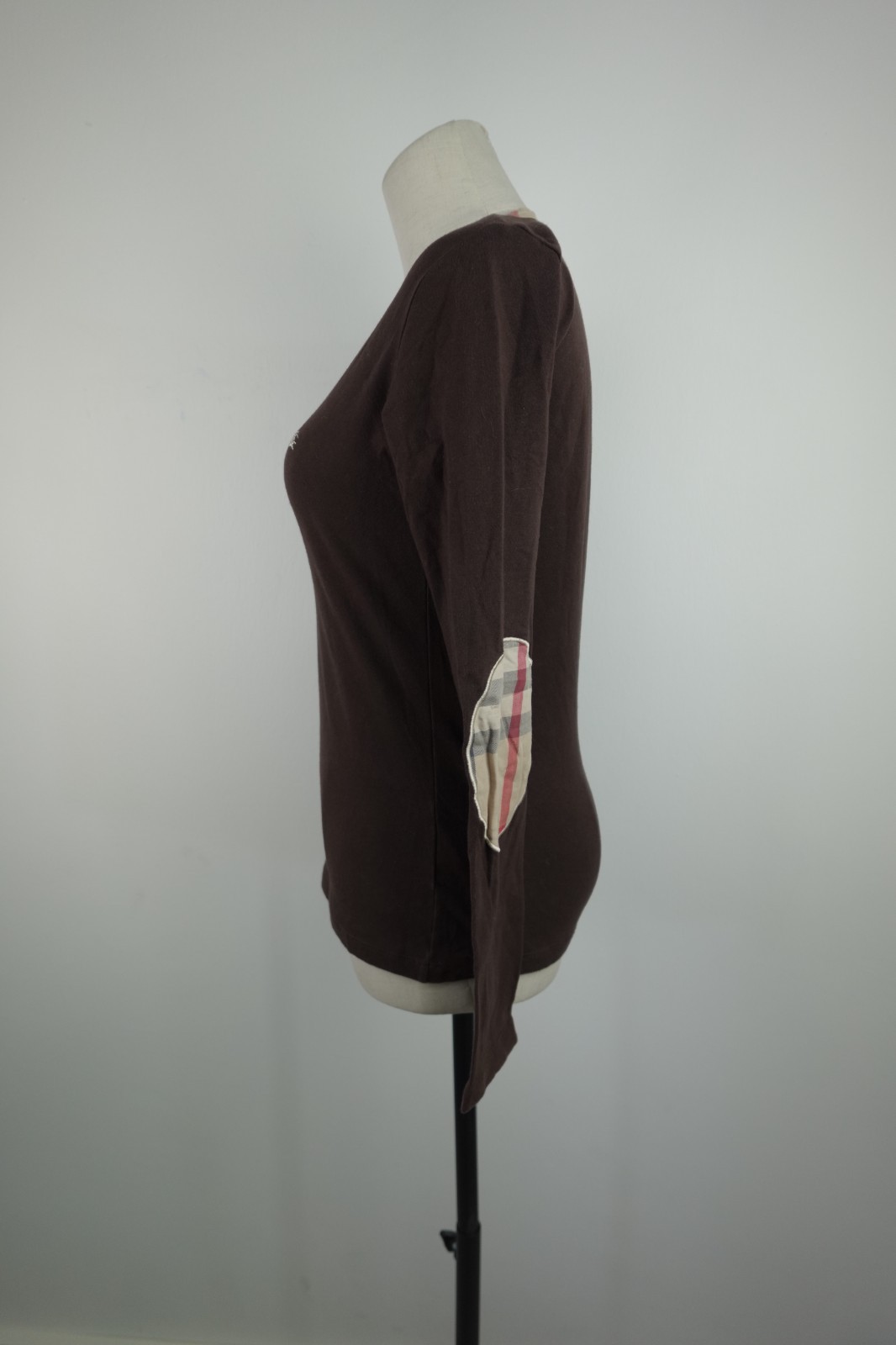 Burberry London Women's Sweater Size S T-Shirt Woman Italy Casual Vintage Cotton thumbnail 7