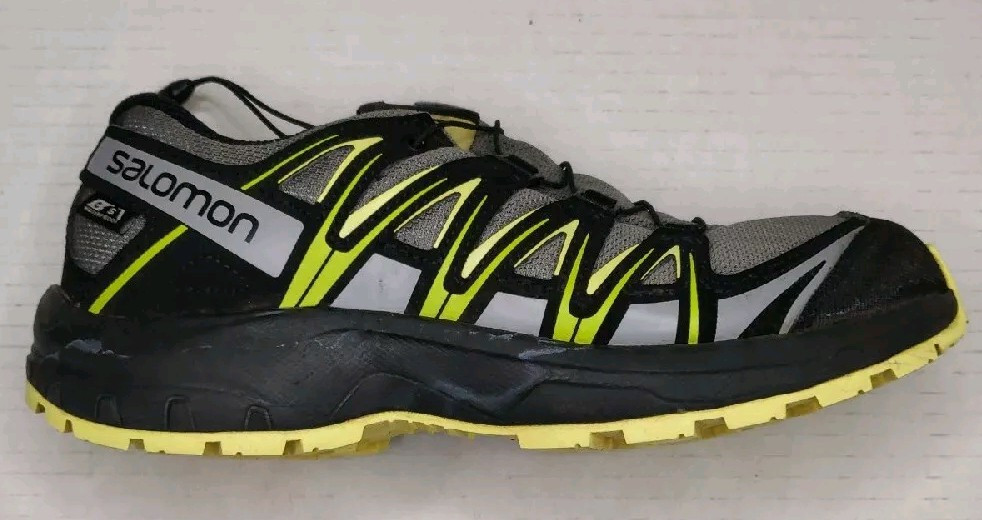 Scarpe da trail running Salomon XA PRO 3D impermeabili da donna taglia: 5 grigio giallo #411241
