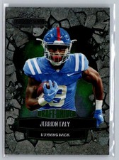 2021 Wild Card Alumination NIL #ANDD-21 Jerrion Ealy Draft-Driven Green